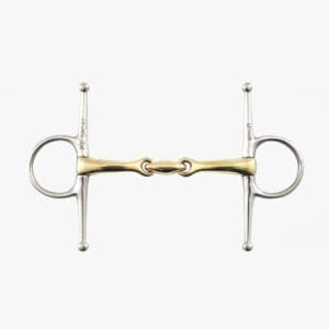 Brass Alloy Full Cheek Snaffle with Lozenge