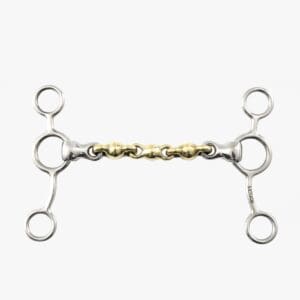 Brass Alloy Tom Thumb Bit with Waterford Mouth