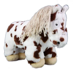 CRAFTY PONIES SOFT TOY PONY SKEWBALD