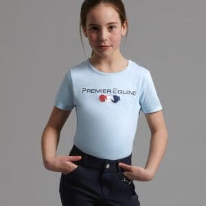 Chiaro Girls Cotton Riding T-Shirt