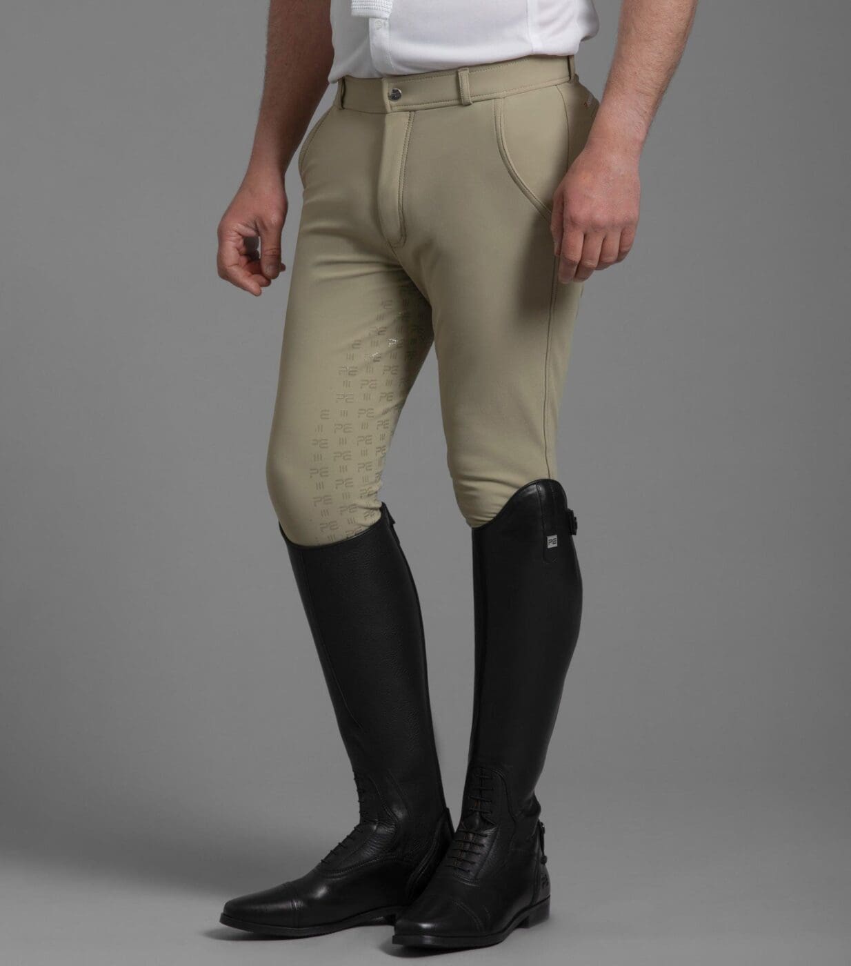 Levanzo Men's Full Seat Gel Competition Breeches - Image 2