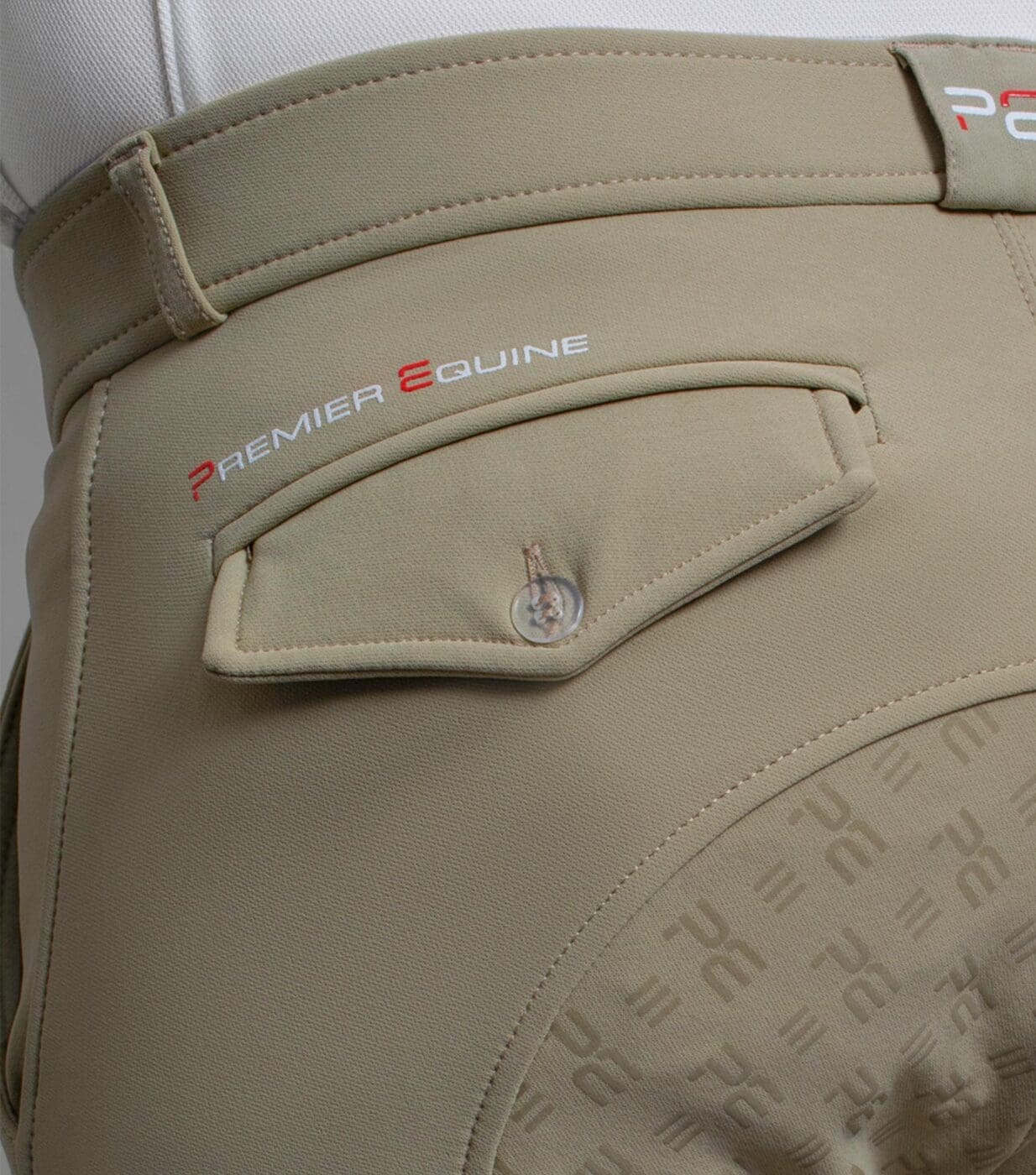 Levanzo Men's Full Seat Gel Competition Breeches - Image 3