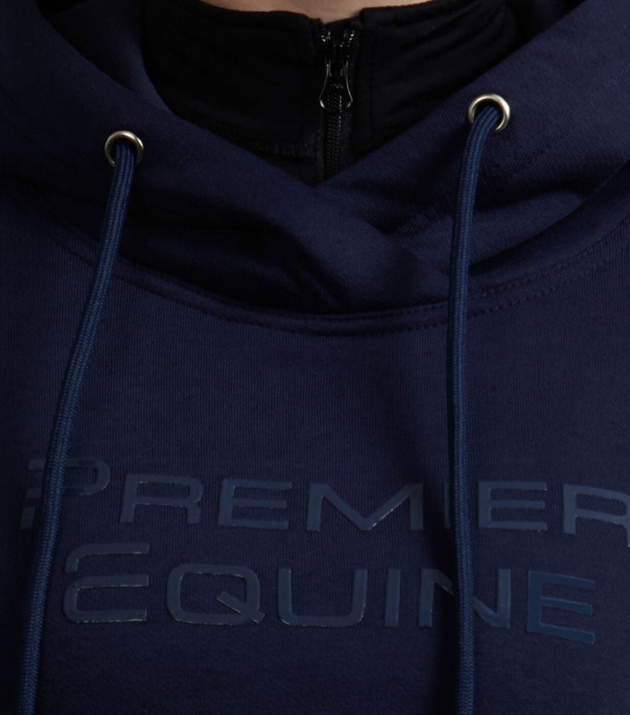 Lucia Ladies Hoodie Navy - Image 3