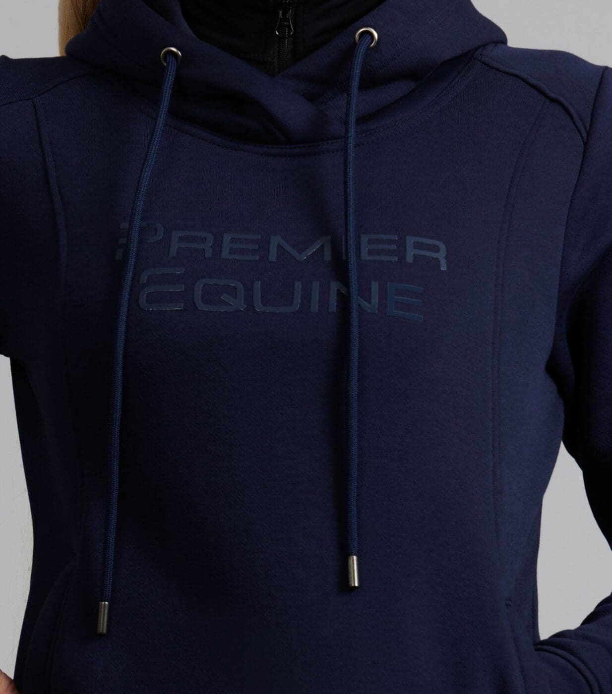 Lucia Ladies Hoodie Navy - Image 4