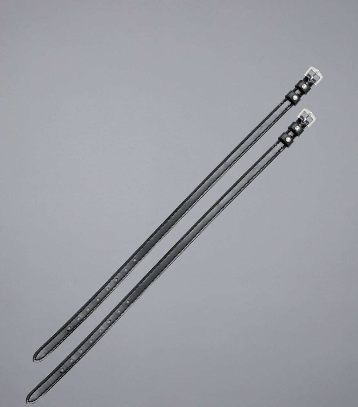 Patent Leather Spur Straps