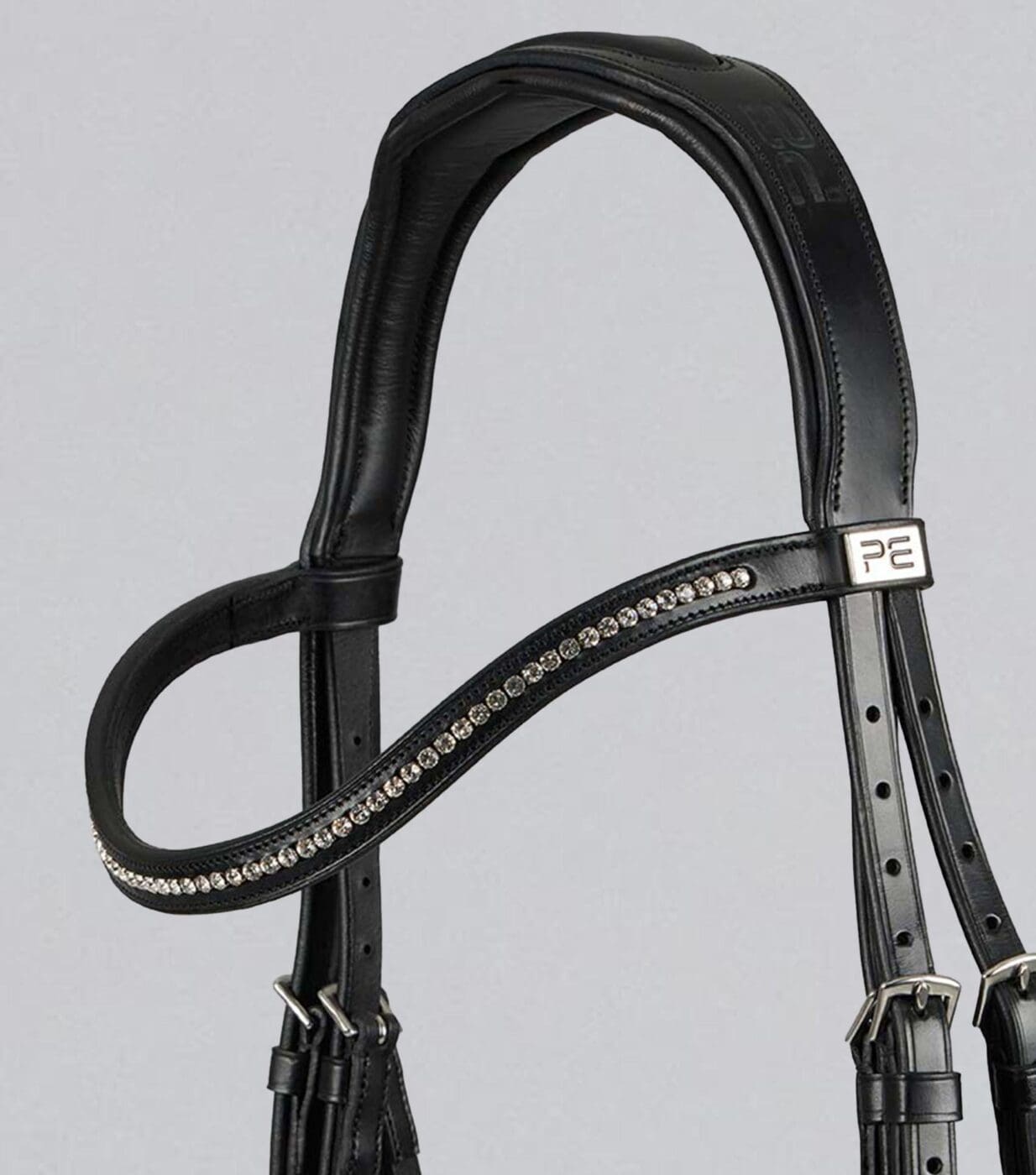 Rivere Snaffle Bridle Black - Image 3