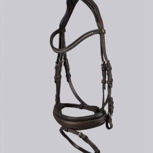 Veneto Anatomical Snaffle Bridle Brown