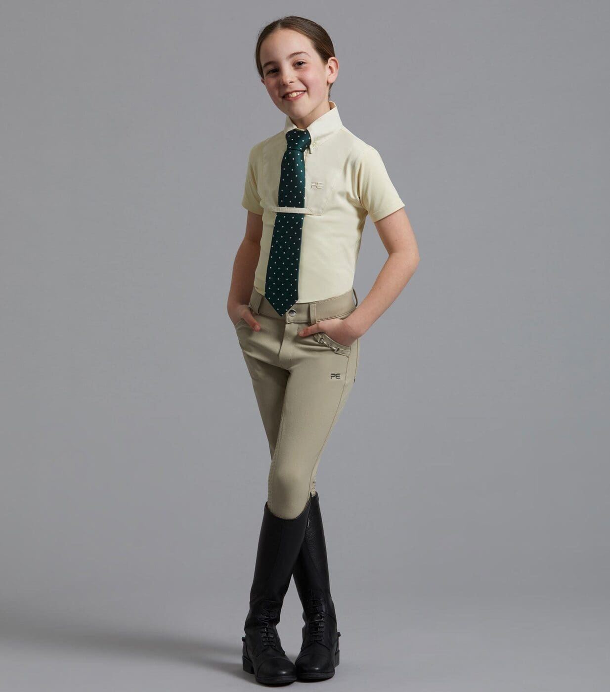 Brava Girls Full Seat Gel Competiton Riding Breeches