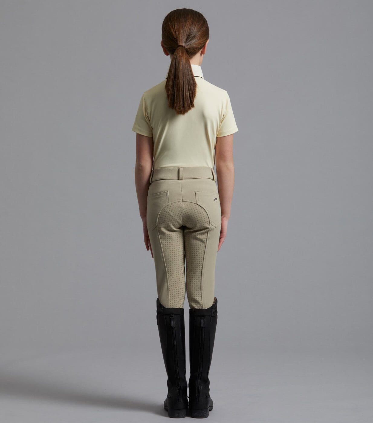 Brava Girls Full Seat Gel Competiton Riding Breeches - Image 3