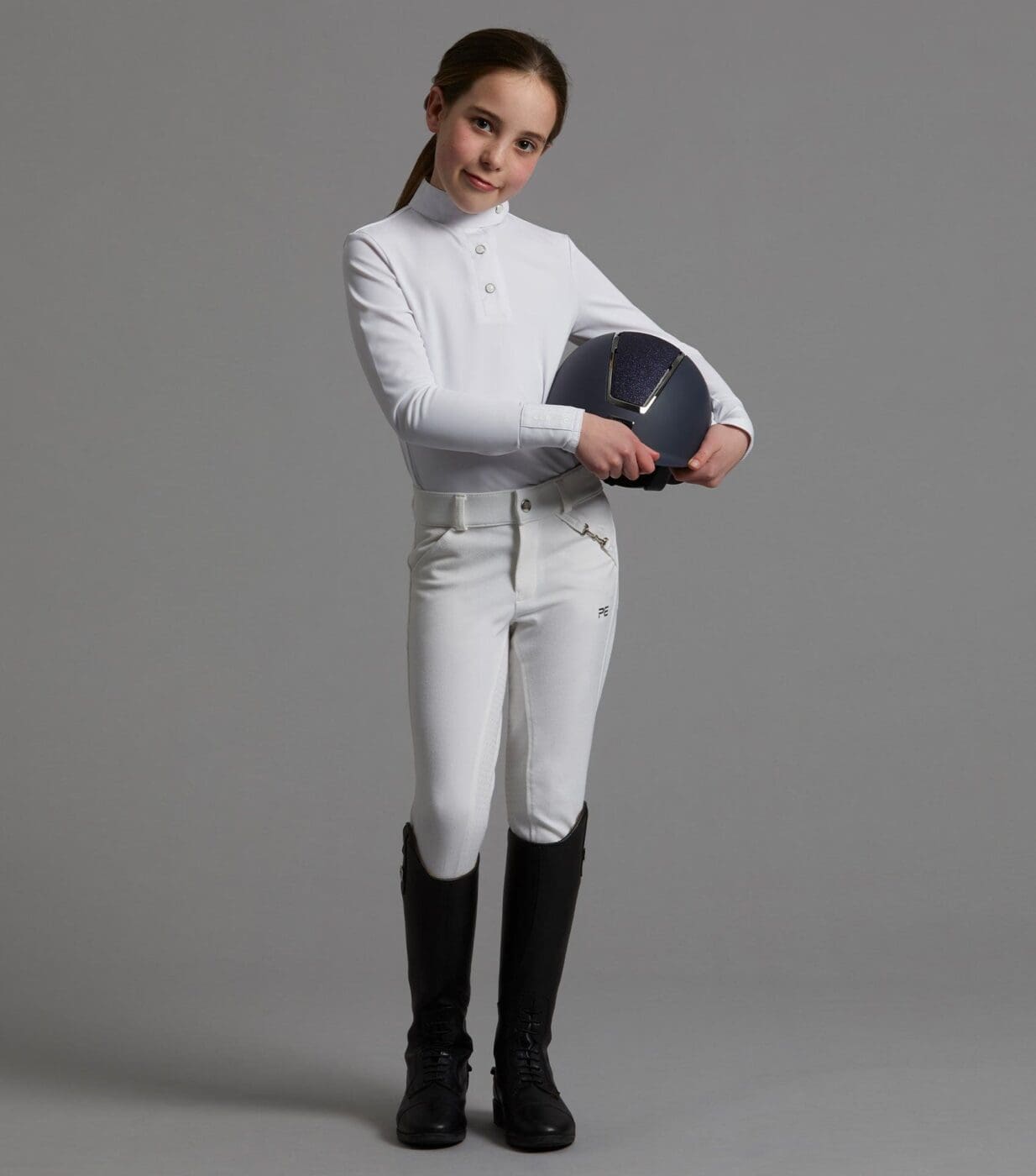 Brava Girls Full Seat Gel Competiton Riding Breeches - Image 8