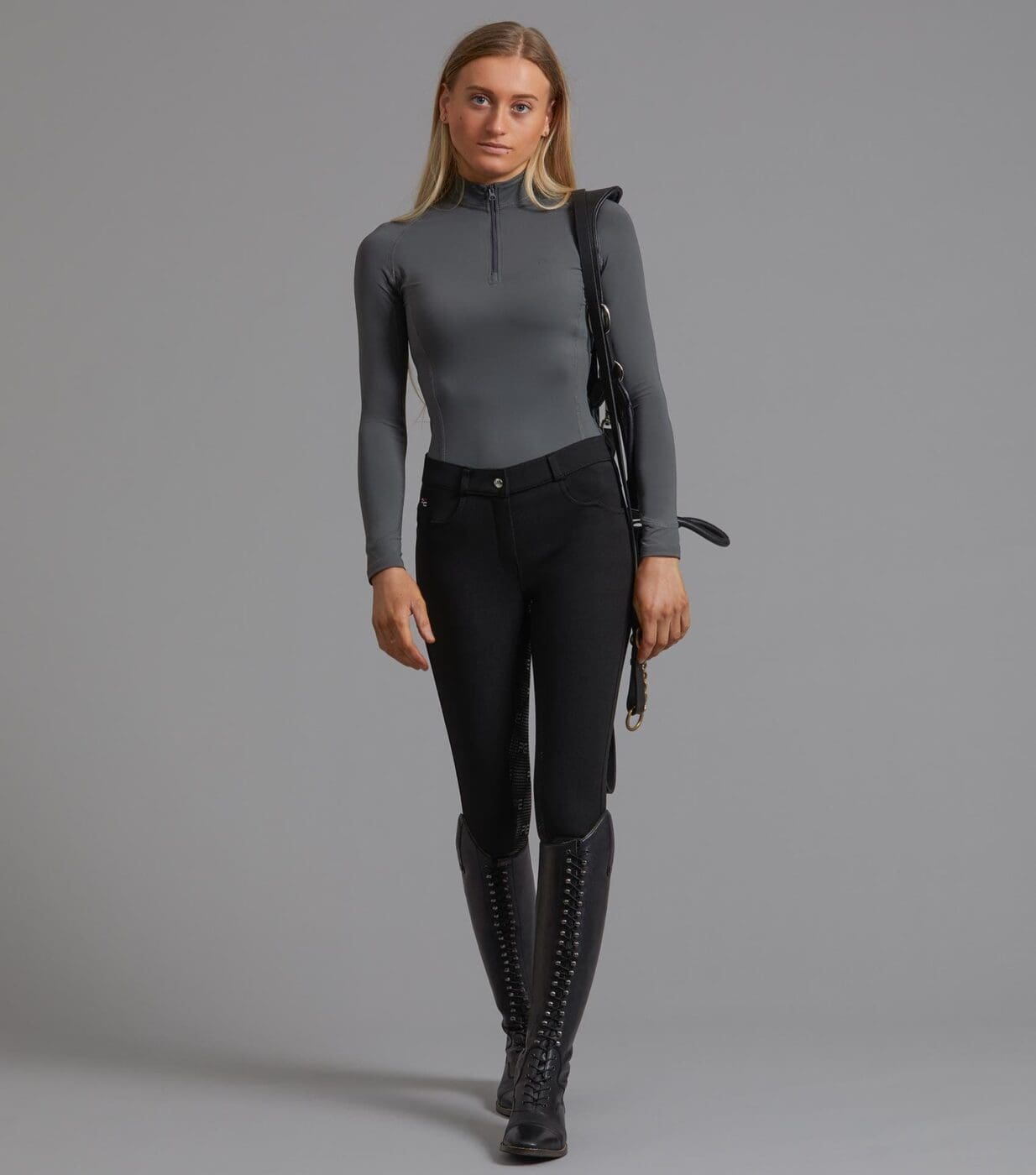 Cassa Ladies Full Seat Gel Riding Breeches - Image 10