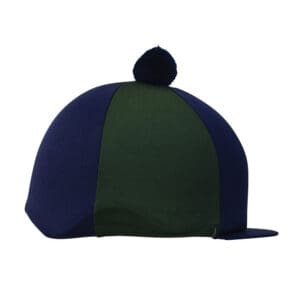 Hy Equestrian Two Tone Lycra Silk With Bobble