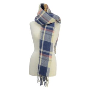 Hy Equestrian Ladies Supersoft Tartan Scarf