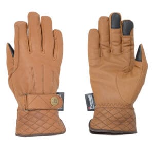 Hy Equestrian Thinsulate™ Quilted Soft Leather Winter Riding Gloves