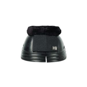 Hy Equestrian Ringed Fleece Topped Over Reach Boots