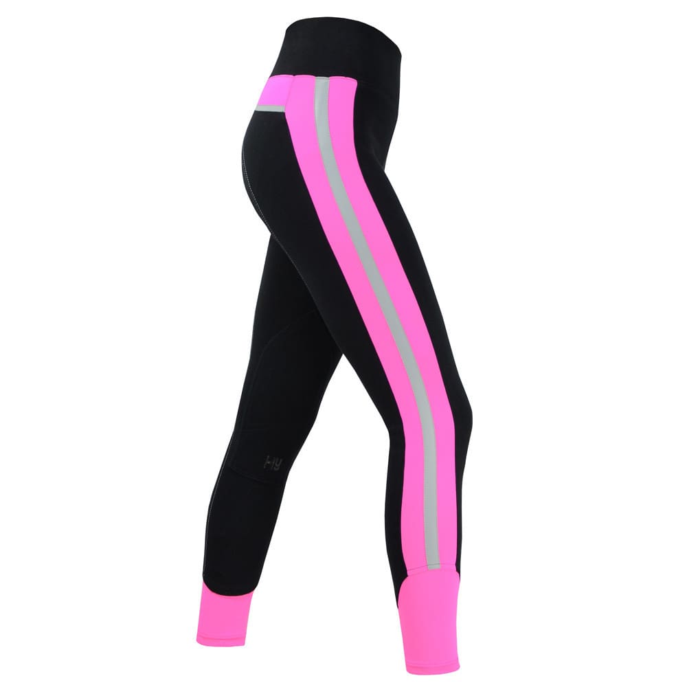 Reflector Ladies Breeches by Hy Equestrian