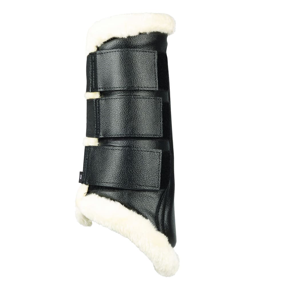 Hy Equestrian Combi Leather Brushing Boots - Image 6
