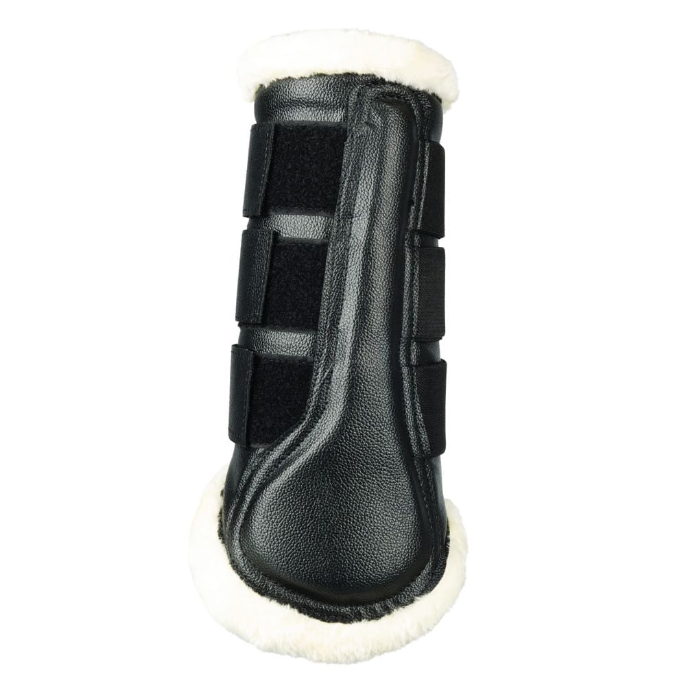 Hy Equestrian Combi Leather Brushing Boots - Image 3