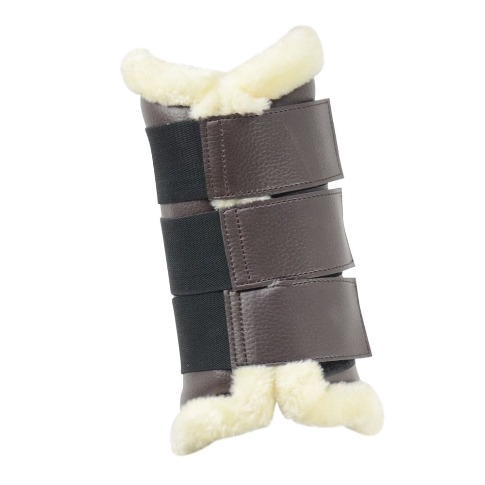 Hy Equestrian Combi Leather Brushing Boots