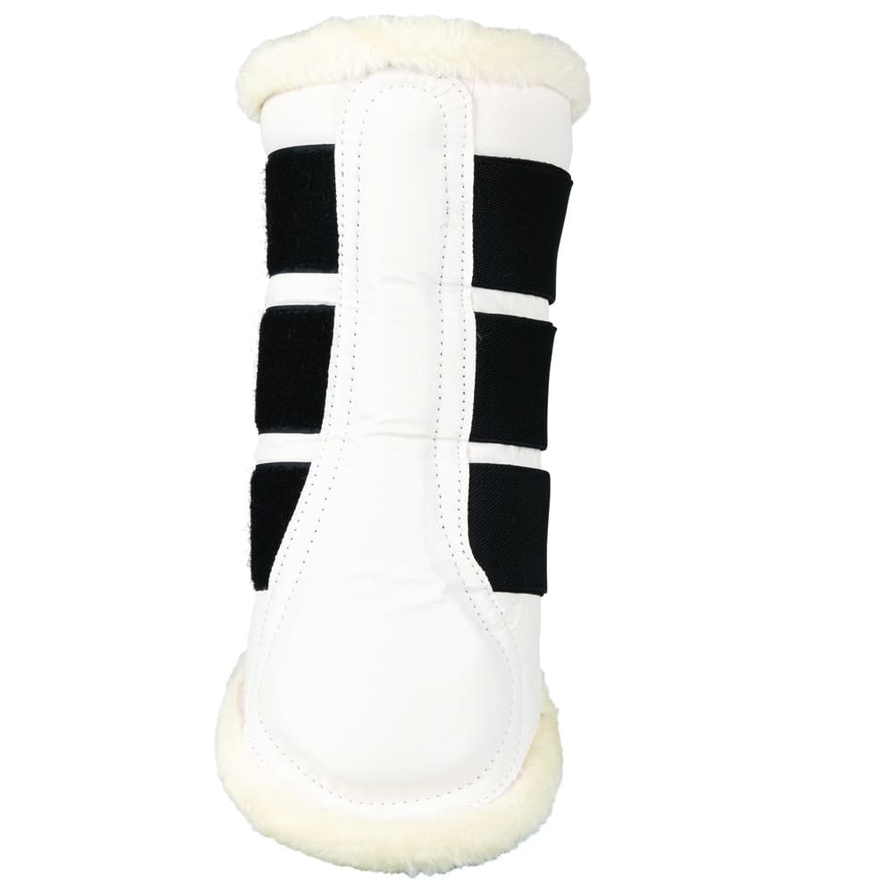 Hy Equestrian Combi Leather Brushing Boots - Image 9