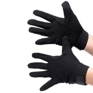Hy Equestrian Cotton Pimple Palm Gloves