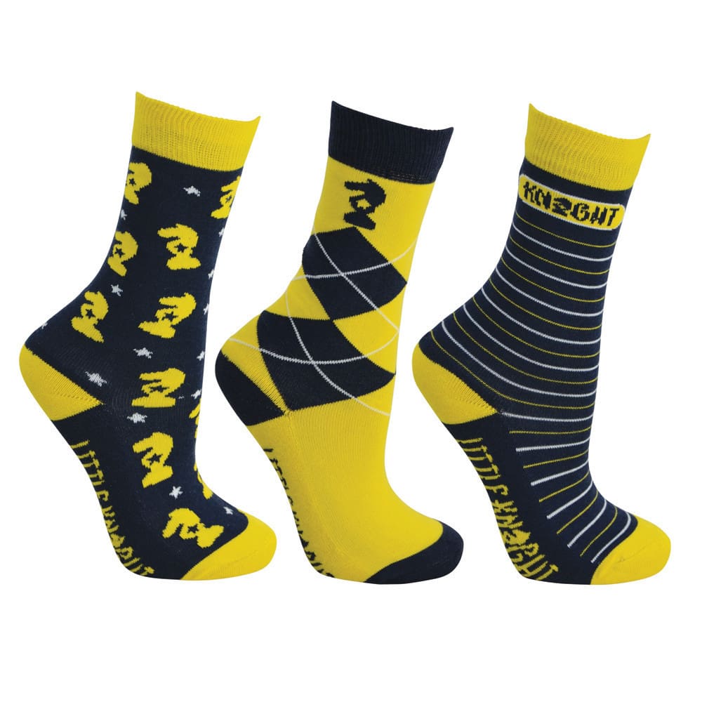 Lancelot Socks by Little Knight (Pack of 3)