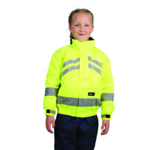 Hy Equestrian Reflective Waterproof Children's Blouson