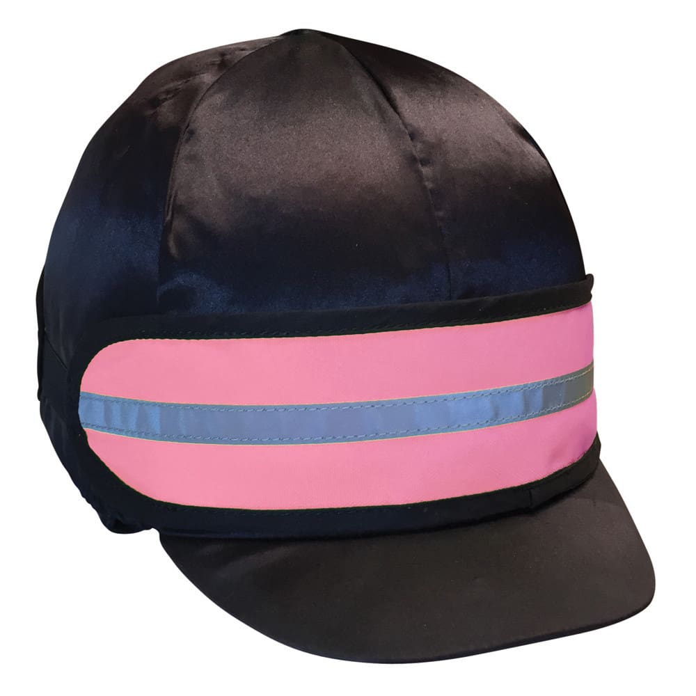 Reflector Elasticated Hat Band by Hy Equestrian