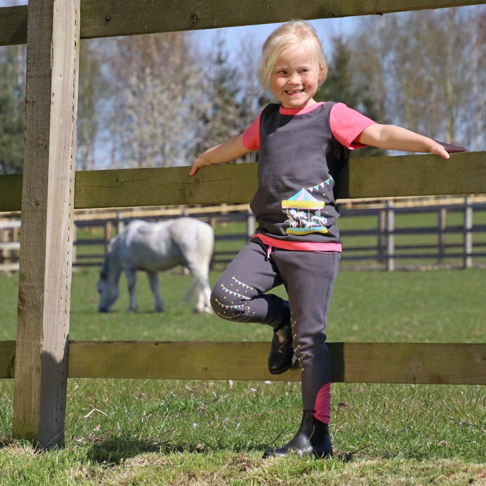 Merry Go Round T-Shirt by Little Rider