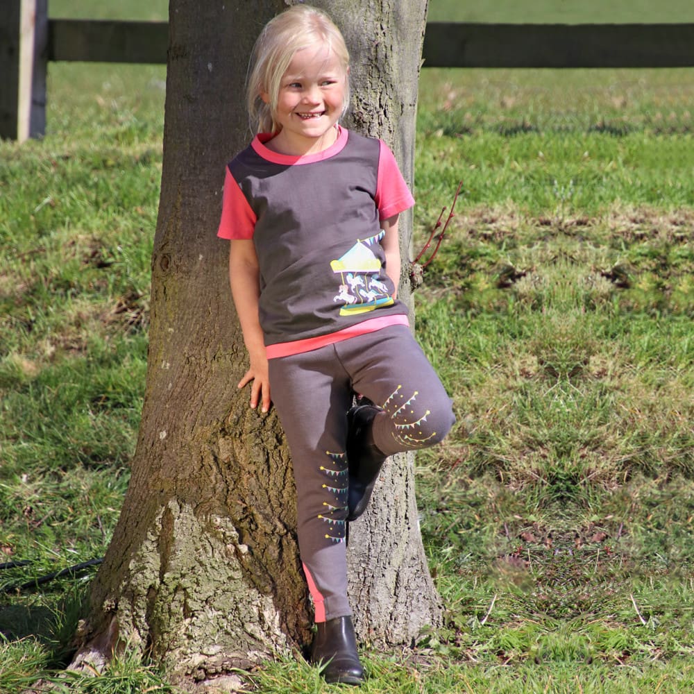 Merry Go Round T-Shirt by Little Rider - Image 3
