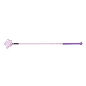 Hy Equestrian Riding Whip Glitter Flower