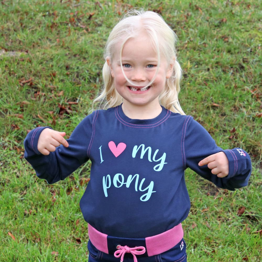 I Love My Pony Collection Long Sleeve T-Shirt by Little Rider