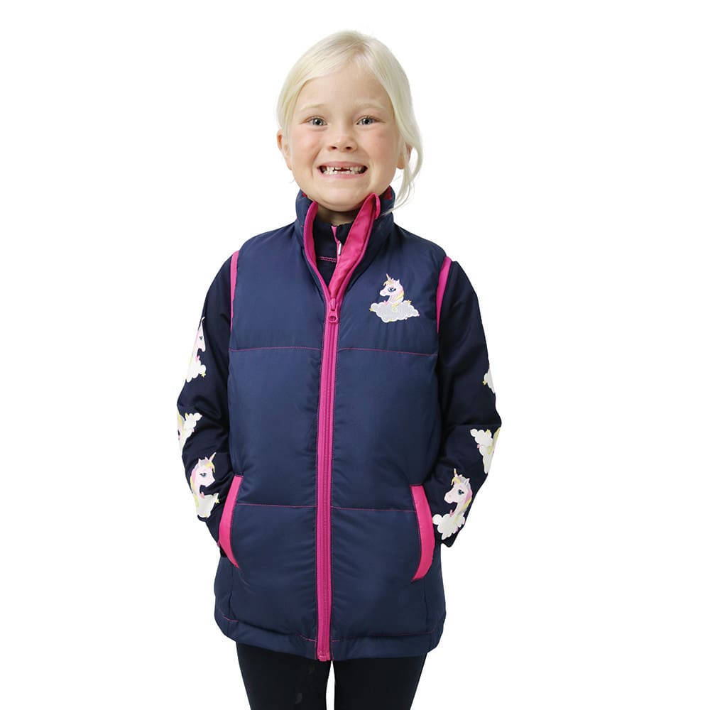 Little Unicorn Padded Gilet by Little Rider - Image 4