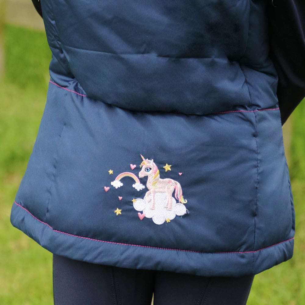 Little Unicorn Padded Gilet by Little Rider - Image 3