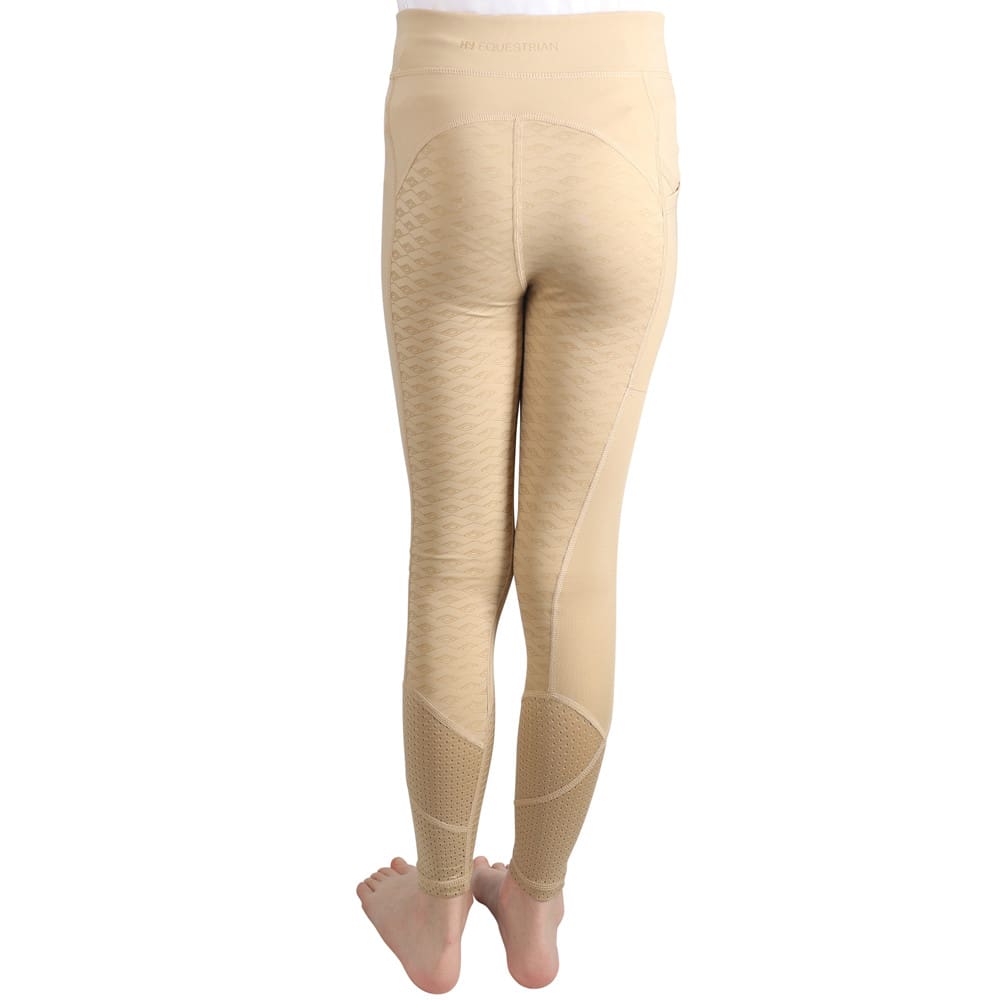 Hy Equestrian Childrens Fordwich Riding Tights - Image 6