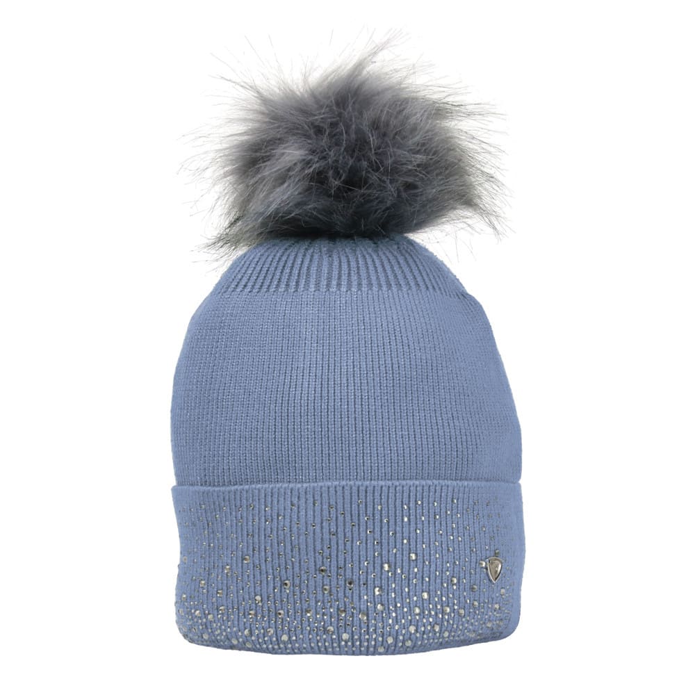 Hy Equestrian Synergy Diamante Bobble Hat - Image 4