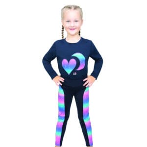 Dazzling Night Long Sleeve T-Shirt by Little Rider