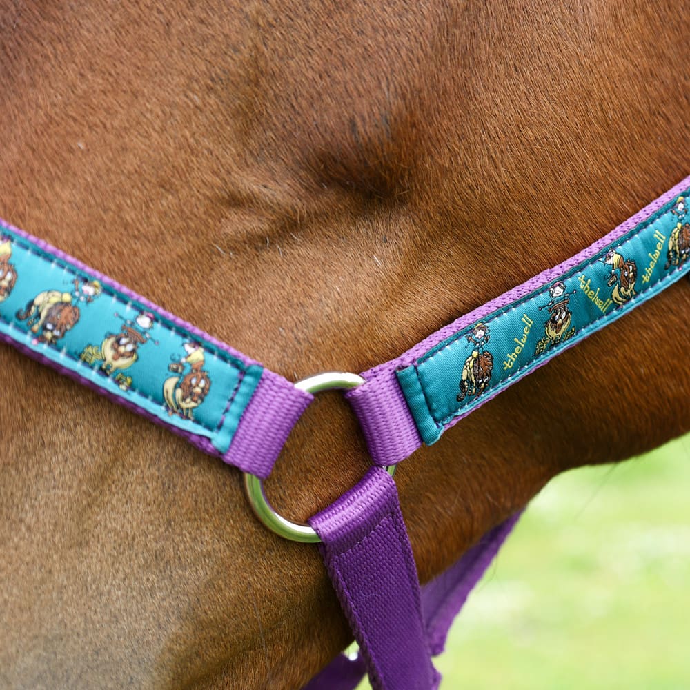 Hy Equestrian Thelwell Collection Pony Friends Head Collar & Lead Rope - Image 3