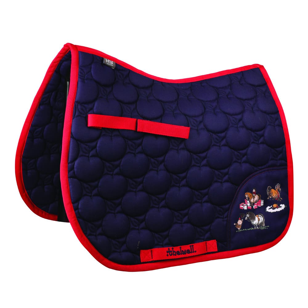 Hy Equestrian Thelwell Collection Practice Makes Perfect Saddle Pad - Image 4