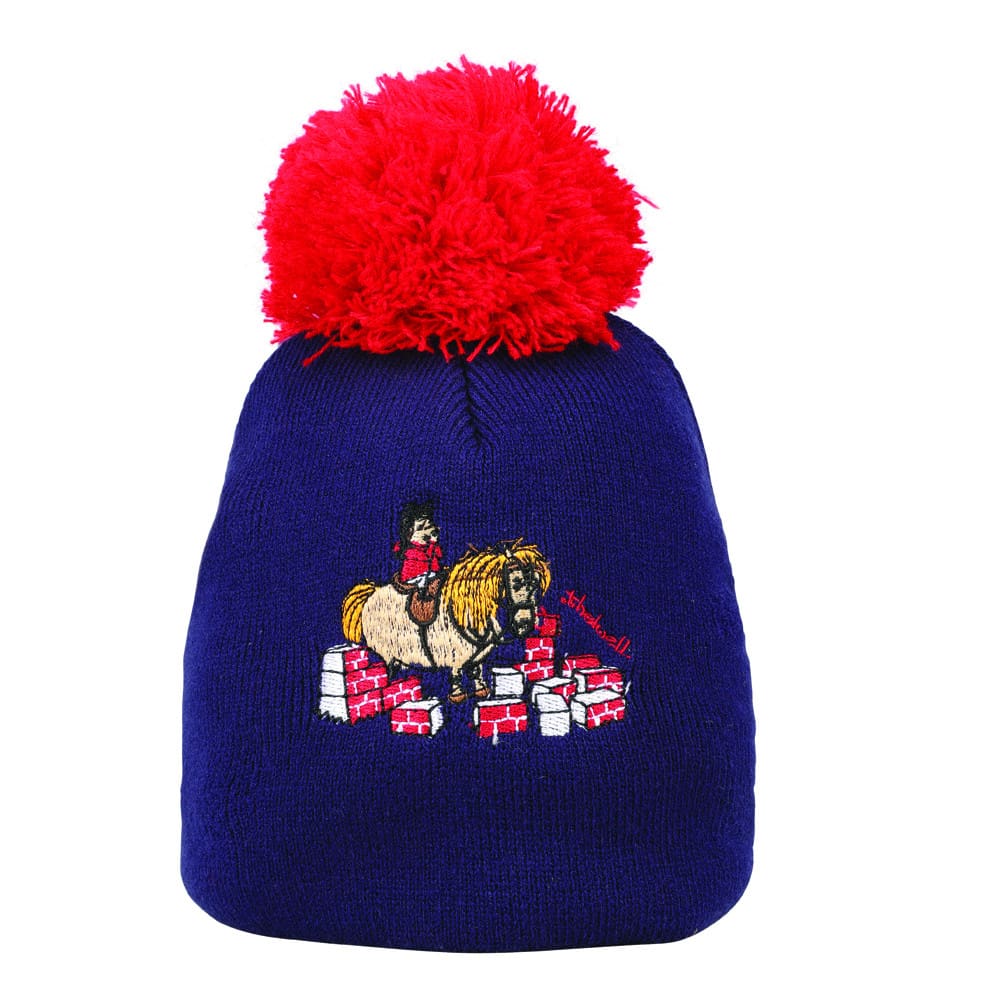 Hy Equestrian Thelwell Collection Practice Makes Perfect Bobble Hat