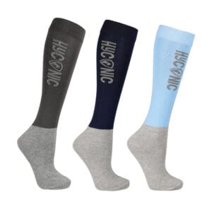 HyCONIC Mizs Socks by Hy Equestrian (Pack of 3)