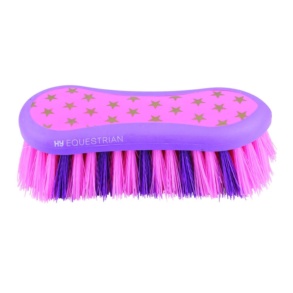 Hy Equestrian Star Easy Grip Dandy Brush - Image 2