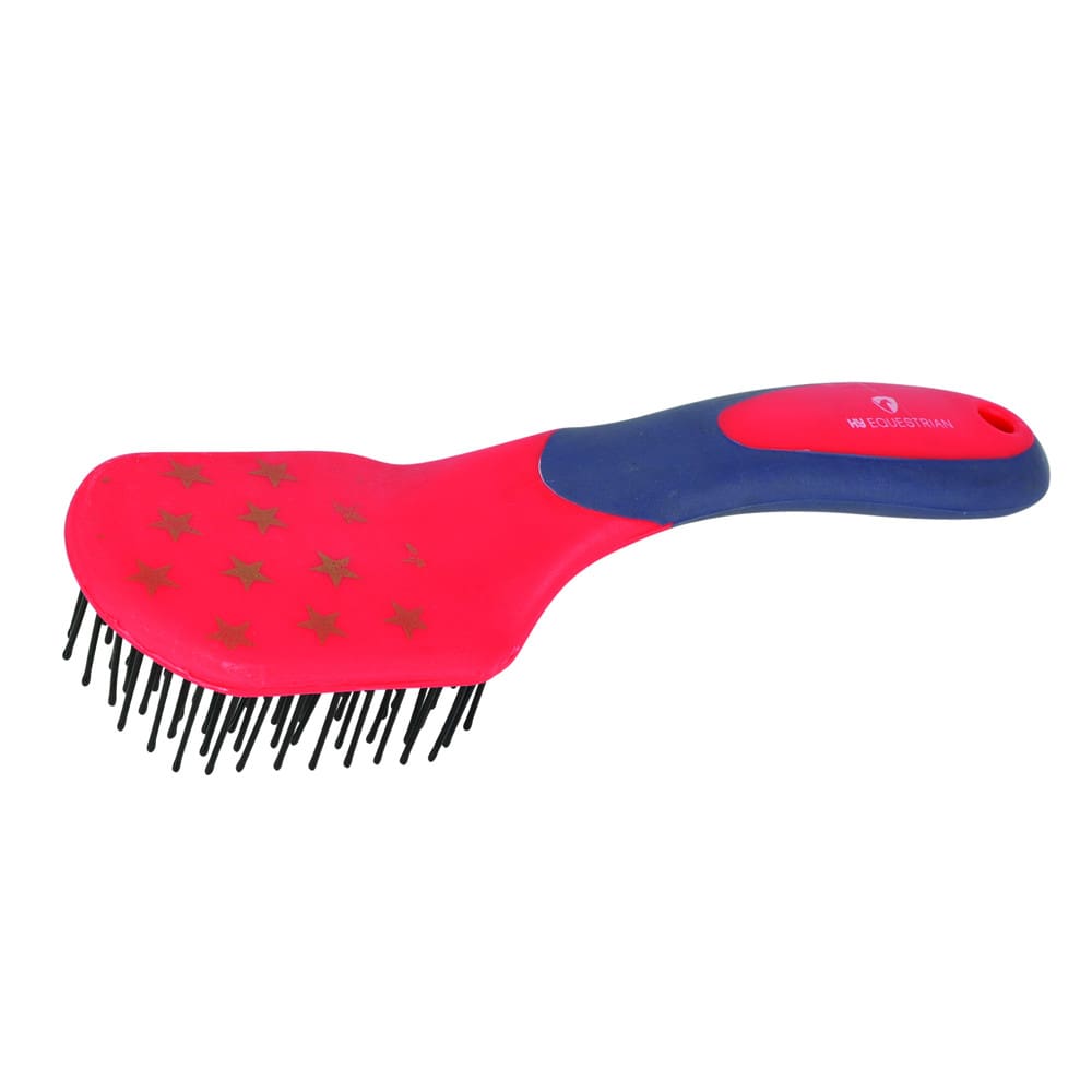 Hy Equestrian Star Easy Grip Mane & Tail Brush - Image 3
