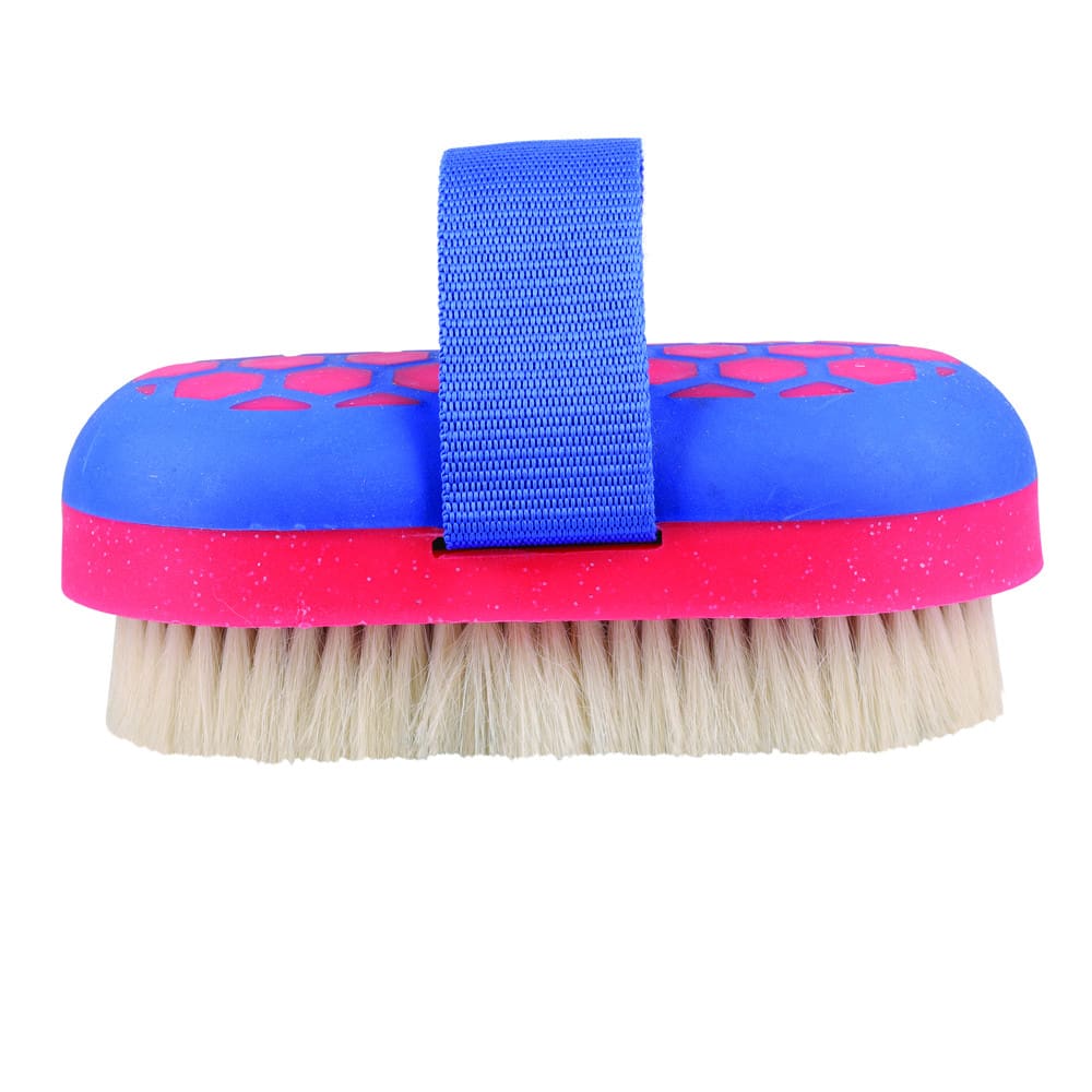 Hy Equestrian Goat Hair Glitter Body Brush - Image 2