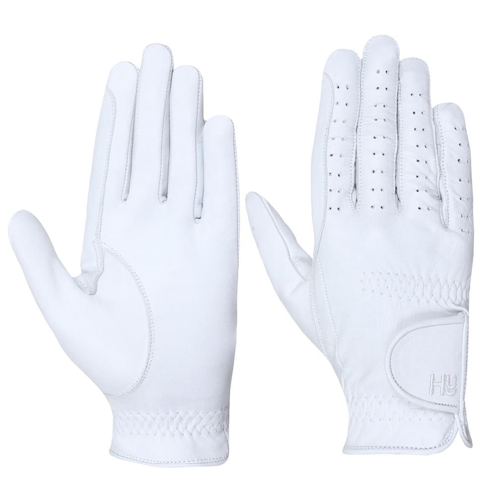Hy Equestrian Leather Riding Gloves