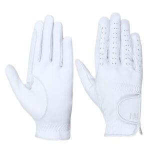 Hy Equestrian Children's Leather Riding Gloves